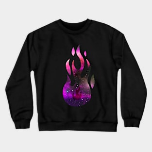 Galaxy Flame Crewneck Sweatshirt